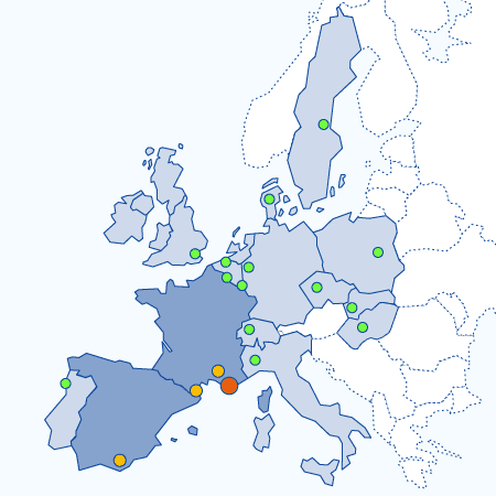 PROVENCALE SA, sites et contacts en Europe